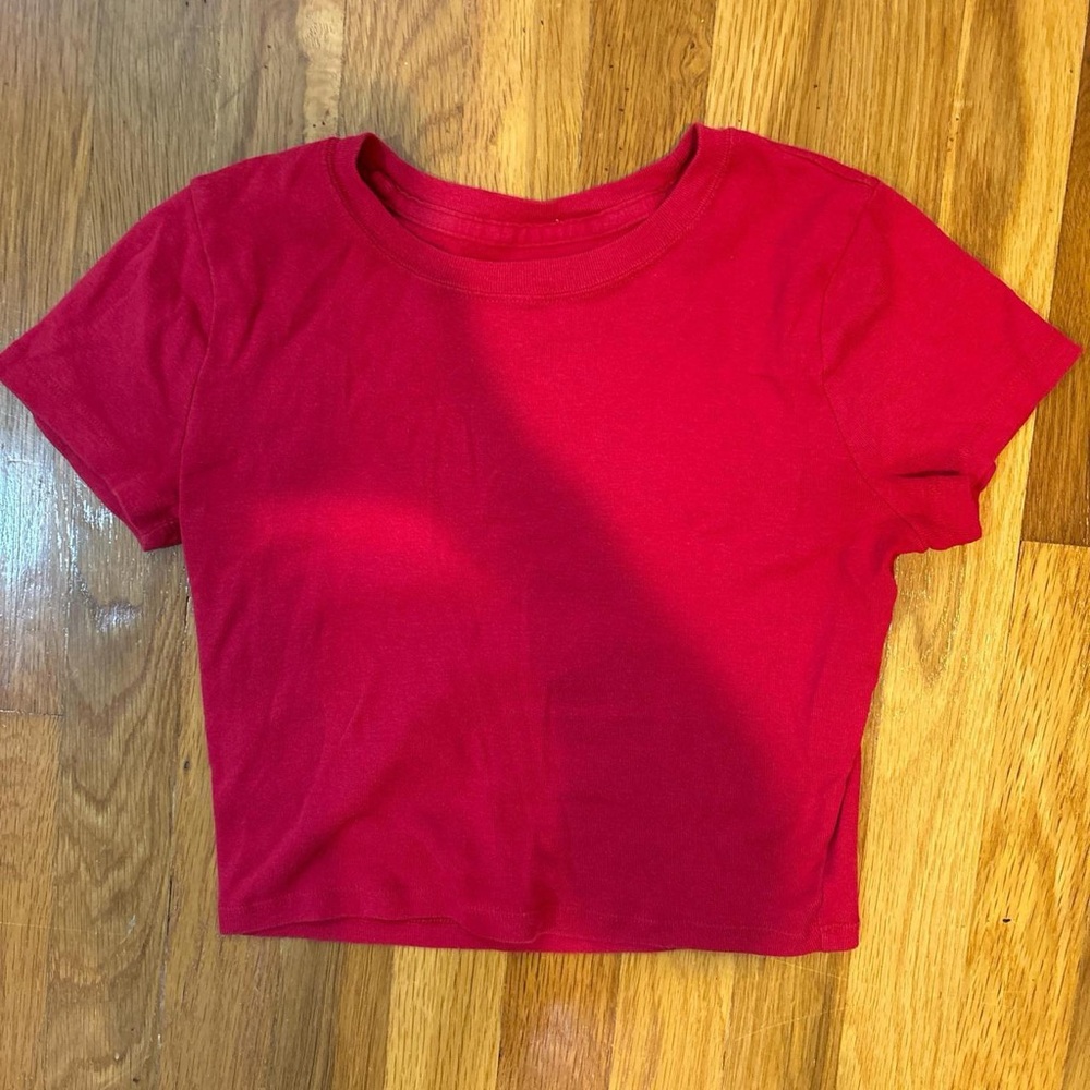 Hollister Bold Red Baby Tee